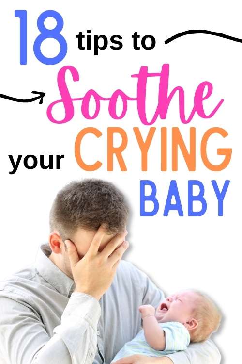 tips to soothe a crying baby