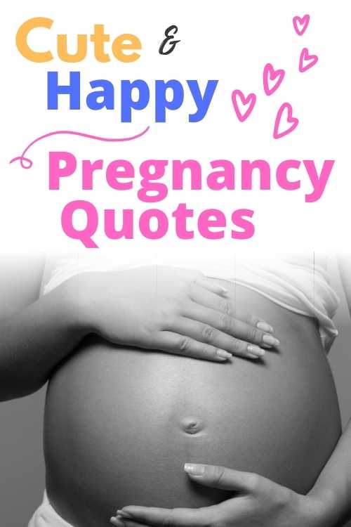 cute and happy pregnancy quotes