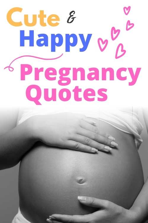 100 Cute & Happy Pregnancy Quotes for Expecting Moms - Conquering ...