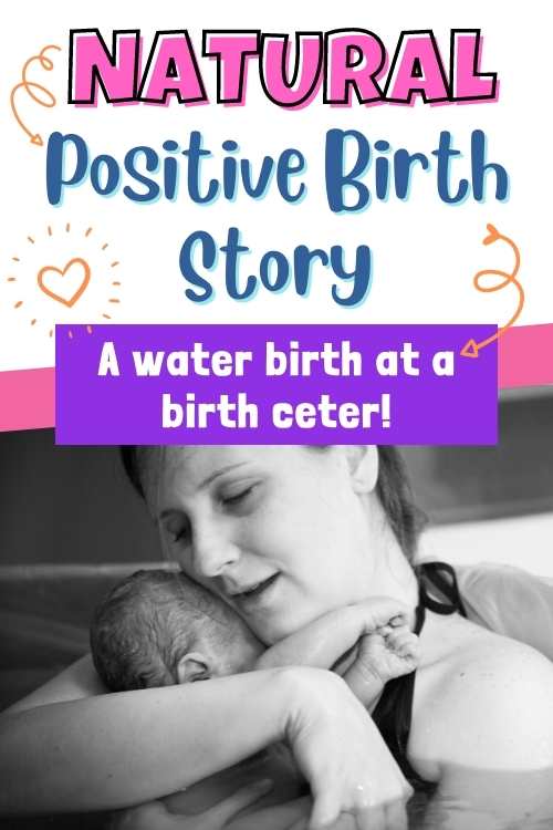 natural positive water birth