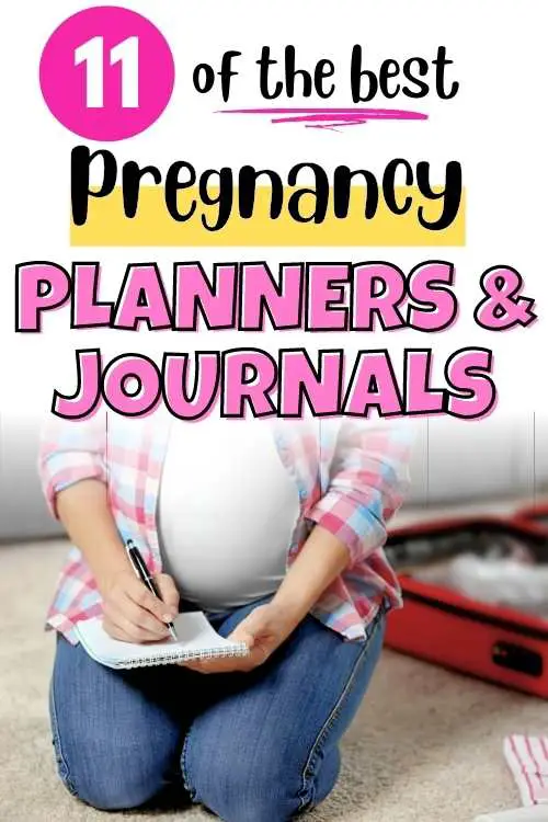 best pregnancy planners and journals