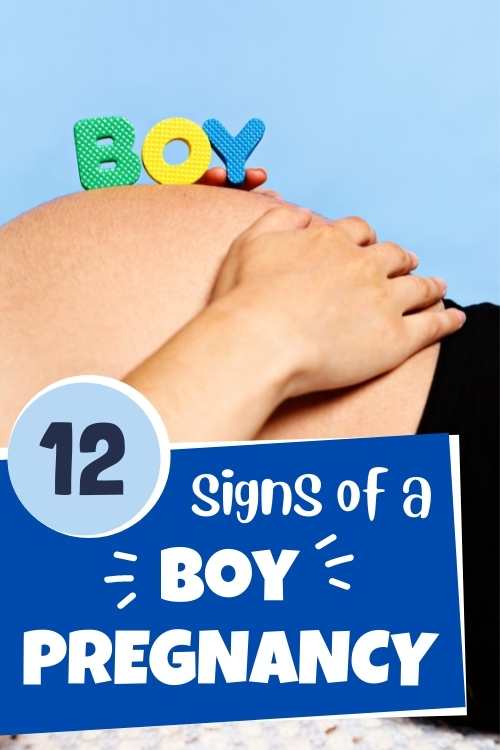 12 signs of a boy pregnancy
