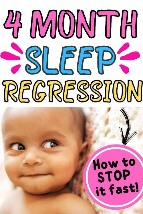 4 month sleep regression how to stop it fast