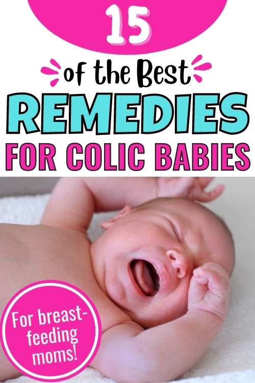 best colic remedies for breastfed babies