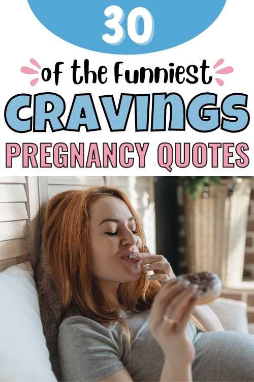 30 of the funniest pregnancy cravings quotes