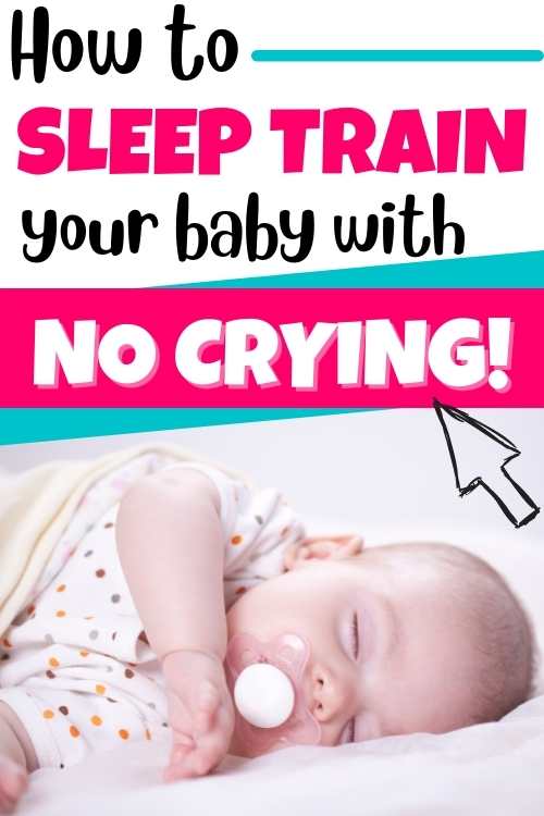 gentle sleep training methods with no crying
