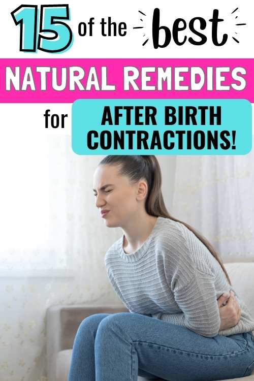 best natural remedies for after birth contractions