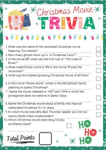 Christmas Trivia Games - Conquering Motherhood