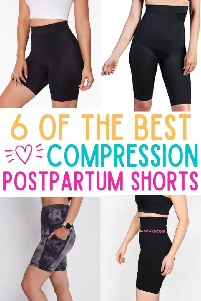 Best compression shorts for postpartum