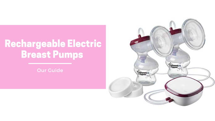 rechargeable breast pumps